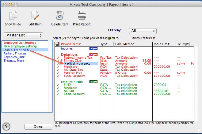 Learn how to set up and personalize medical deductions.