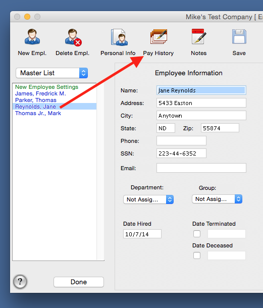 Learn how to align paychecks for printing.