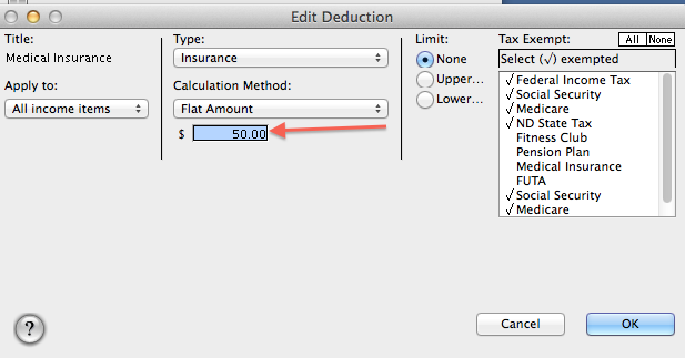 Learn how to set up and personalize medical deductions.